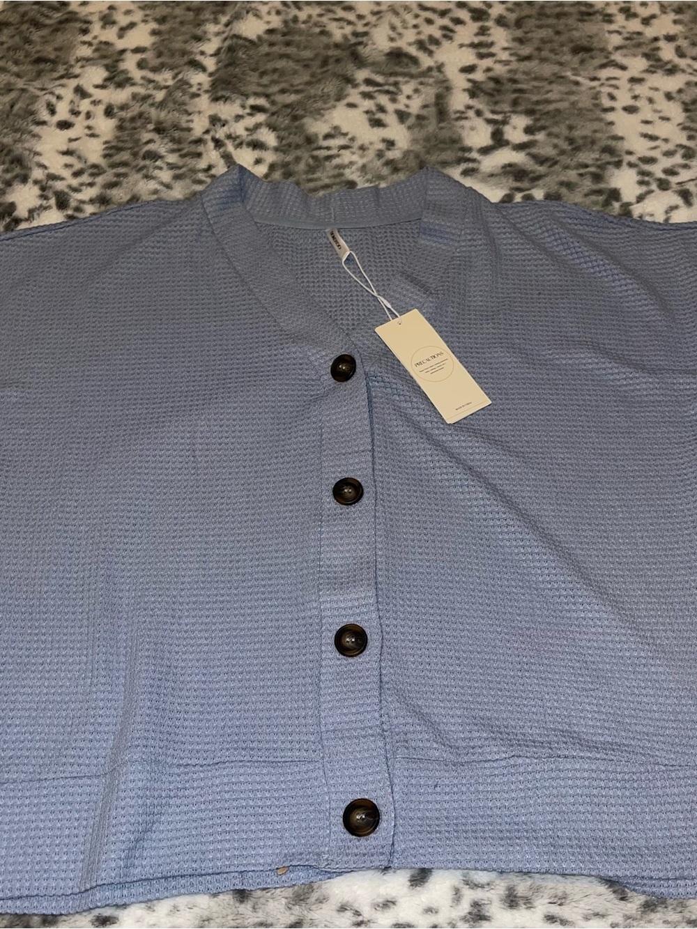 Dokotoo Waffle knit top